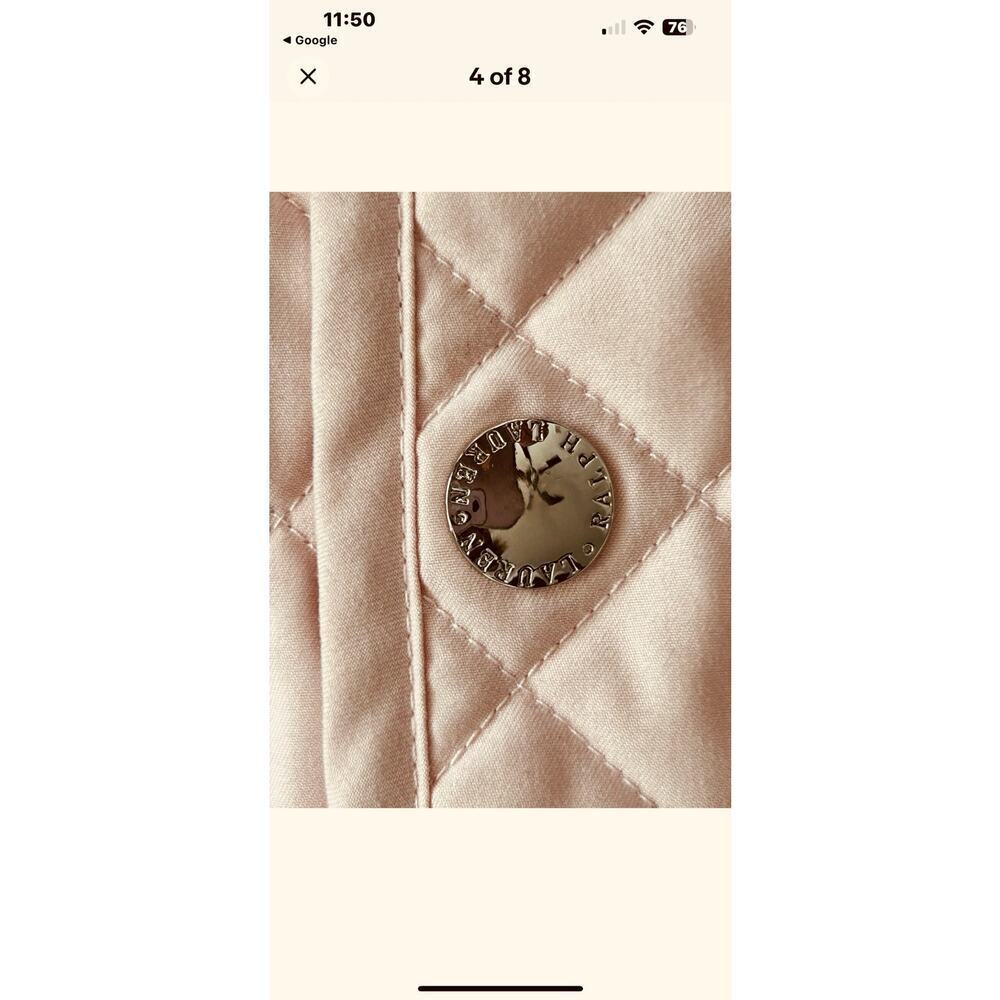 Ralph Lauren, dusty, pink quilted coat
Size Med - Picture 3 of 9